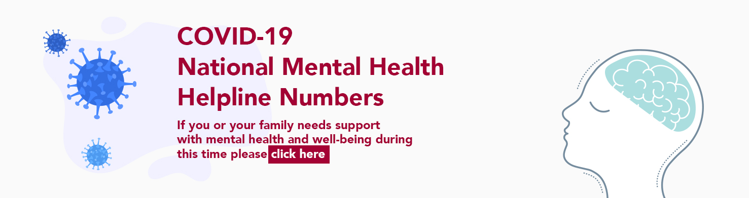 COVID-19 National Mental Health Helpline Numbers